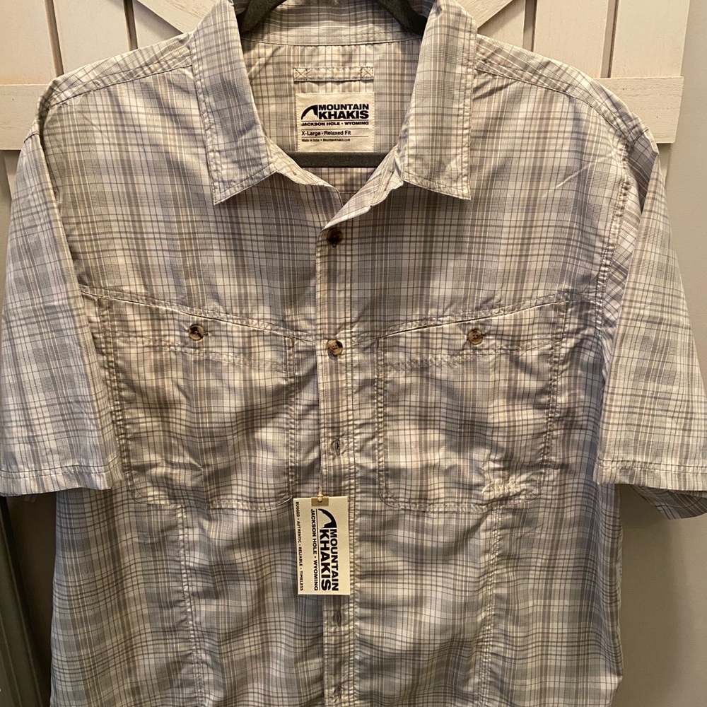 Mountain Khakis casual button down NWT